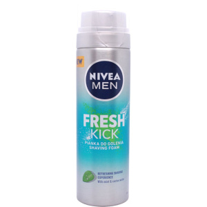Пена для бритья "Nivea Men  Fresh Kick" 200мл./81765-5