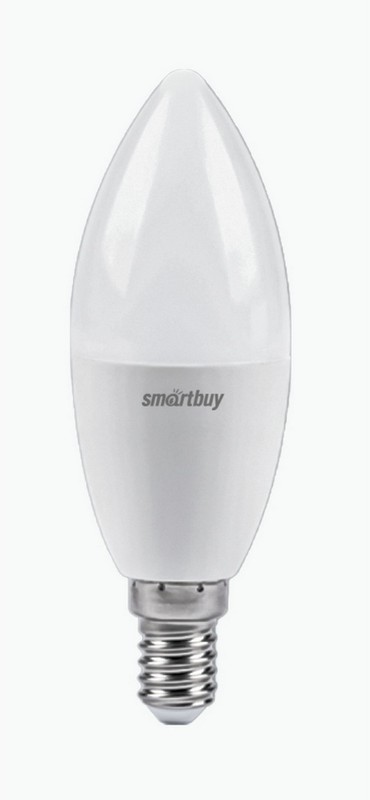 Лампа LED Smartbuy-C37-9,5W/6000/E14 (SBL-С37-9,5-60K-E14)/3489