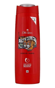 Гель для душа + шампунь Old Spice Tigerclaw 400мл