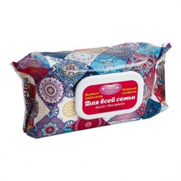 Салфетки влажные Econom Care 15 шт для детей с ароматом зеленого чая Р817