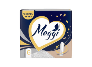 Тампоны Meggi Super+ 6 шт