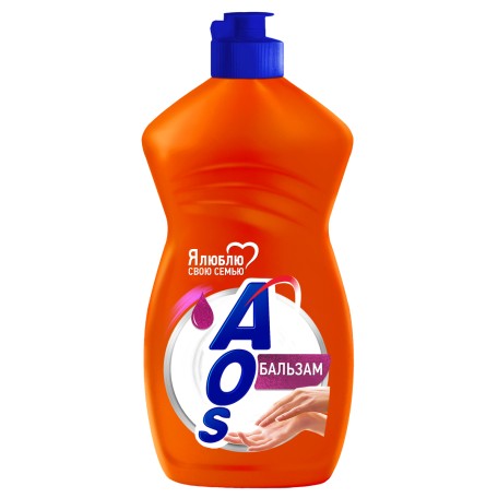 Средство для мытья посуды AOS 450гр Лимон/7437