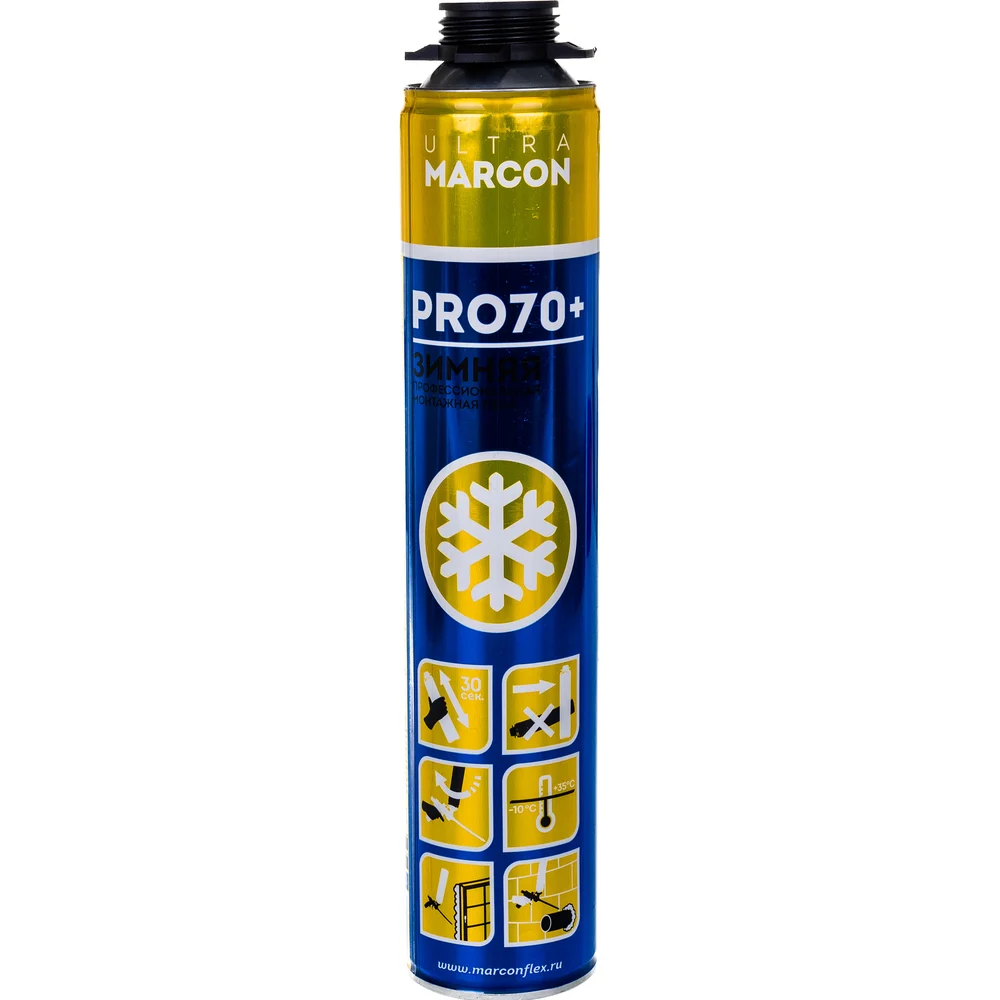 Пена монтажная проф. MARCON PRO 70+ зимняя/3206