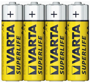 Батарейка Superlife Mignon 1.5 V-R6P/AA (4 шт) в пленке/6465