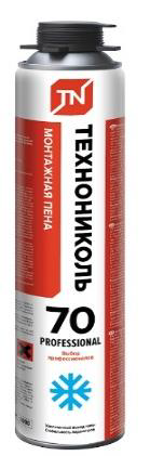 Пена монтажная Технониколь 70 PROFESSIONAL 1020 гр, проф. зимняя /0306/19337