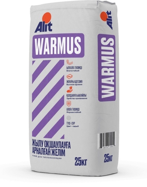Клей для теплоизоляции ALIT WARMUS, 25 кг (СР)/14676