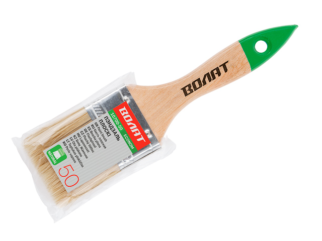 Кисть плоская ВОЛАТ 2,5" 63 мм/0033