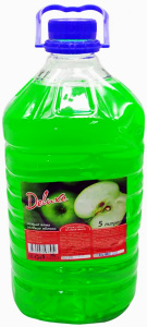 Мыло жидкое Delux 5 л Яблоко Р601