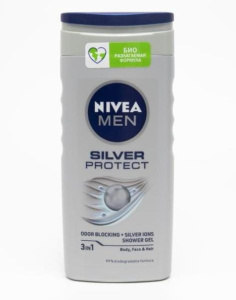 Гель для душа "Серебрянная защита" Nivea 250мл./80816