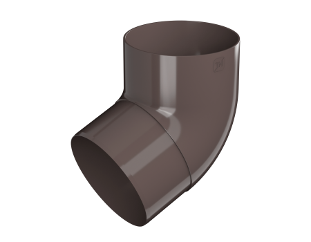 ТН колено трубы 135 (коричневый)