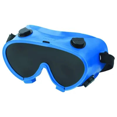 Очки защитные с непрямой вентиляцией синие /4862 IVT