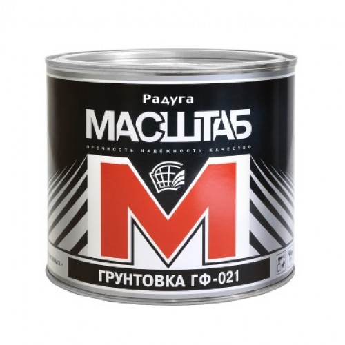 Грунтовка ГФ-021 МАСШТАБ 2,6кг серая/6668