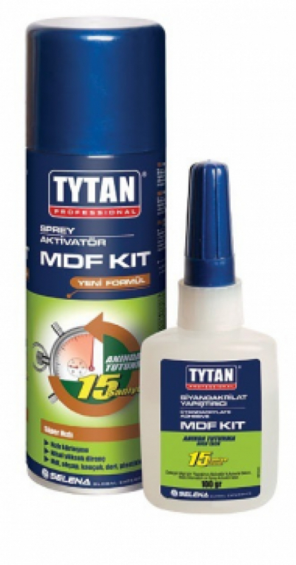 TYTAN Professional клей Quick FIX двухкомп. цианакрилат. для МДФ прозрачный 400 мл/100г /3109
