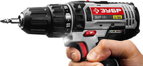 Дрель-шуруповерт ЗУБР ДШЛ-121 /А2791 фото 7
