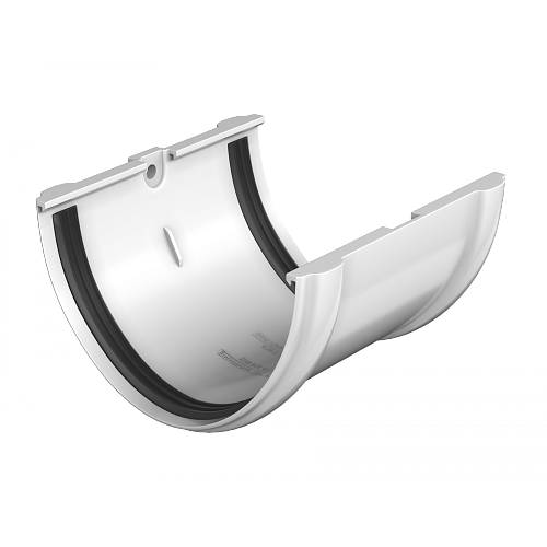 ТН соединитель желоба (белый)