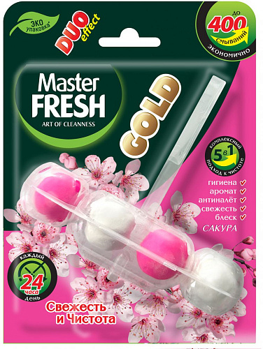 Блок для унитаза Master FRESH сакура 1шт/8265