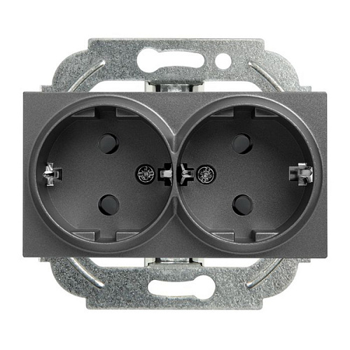 Розетка WKTT02012BL-EU1 KARRE PLUS черная/315-36354