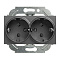 Розетка WKTT02012BL-EU1 KARRE PLUS черная/315-36354