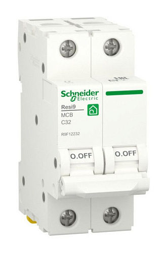 Автоматический выключатель Schneider 2P 32A С/R9F12232