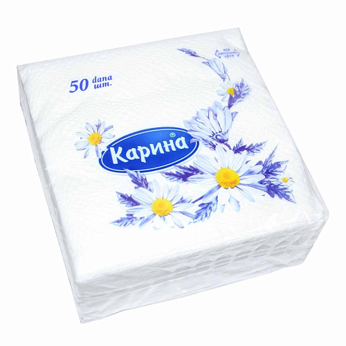 Салфетки "Карина" 50шт/1788