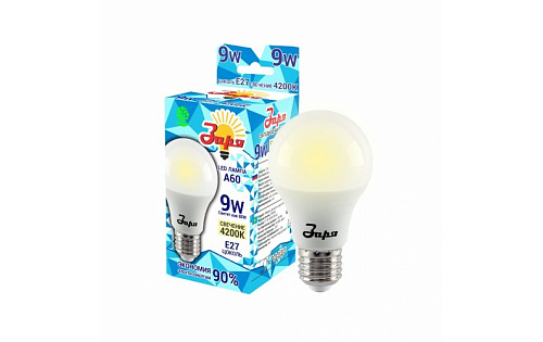 Лампа LED ЗАРЯ А60/9W/4200/Е27 Стандарт/1179