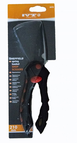 Ножницы пружинные 210мм  IVT /0076