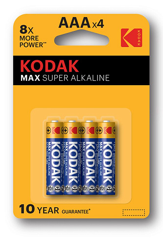 Батарейка Kodak Max LR03-4BL/КЗА-4 XTRALIFE /1998