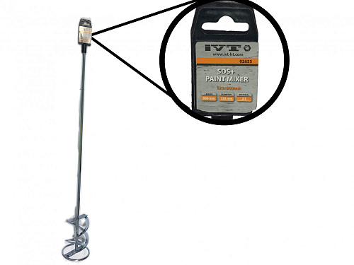Миксер SDS+ 80*400  IVT 02653