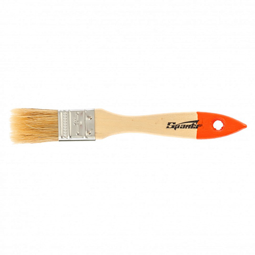 Кисть SPARTA плоская Slimline 3" натур.щетина, дер. ручка / 824405