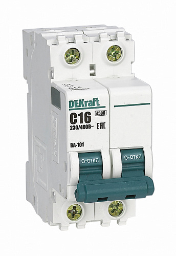 Автомат DEKraft ВА-101 2Р16А