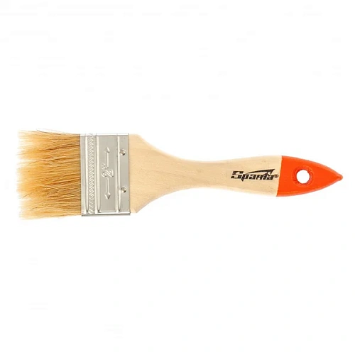 Кисть SPARTA плоская Slimline 2," натур.щетина, дер. ручка / 824305