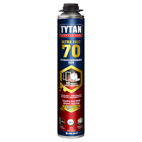 Пена монтажная TYTAN PROFESSIONAL 70 870 мл /0481