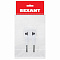 Переходник электрический Козья ножка 220В 10А REXANT 11-1065