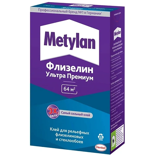 Клей обойный Метилан Флизелин Ультра Премиум 250гр /0167