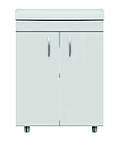 Тумба Breeze Standart 60, 2 двери, белая /234246