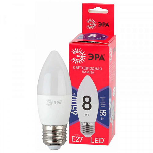 Лампа LED ЭРА В35-8W-865-E27R ECO /5918