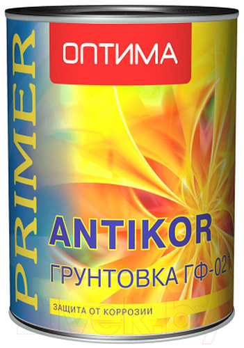 Грунт ГФ-021 ОПТИМА 1кг серый (8473)/13874