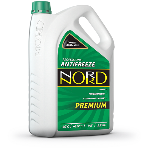 Антифриз NORD PREMIUM зеленый 5кг /0129