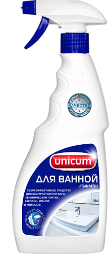 Средство чистящее для ванной UNICUM 500 мл триггер