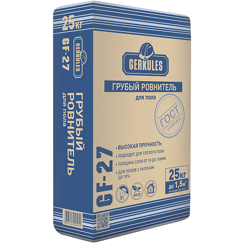 Пол Ровнитель грубый 25кг ВТР е/поддон /3566
