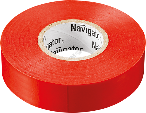 Изолента ПВХ NAVIGATOR 15мм*20м красная 71104