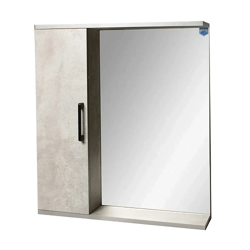 Шкаф-зеркало NEO 60 Цемент /234008