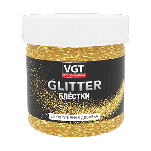 Декоративная добавка PET GLITTER 0,05кг золото VGT