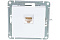 Механизм розетки комп. RJ45 Atlas Design БЕЛЫЙ ATN000183