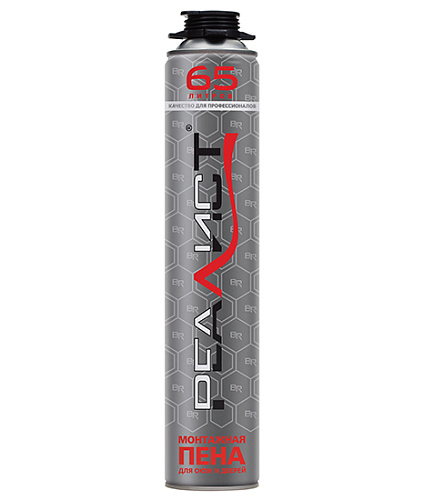 Пена монтажная REALIST PRO Silver 65л/0021