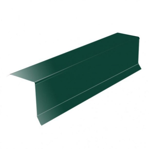 Планка торцевая зеленый RAL 6005, 95*120*2000
