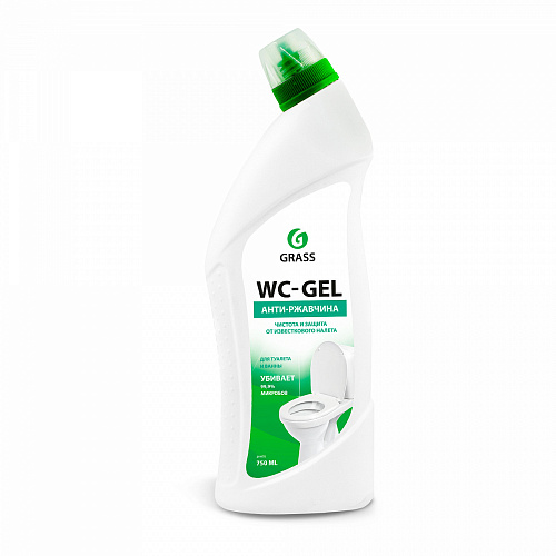 Средство чистящее GRASS WC-GEL Антиржавчина 750 мл/9219