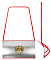 Движок (скрепер) красный БЦМ РОТОР 2296/10343887